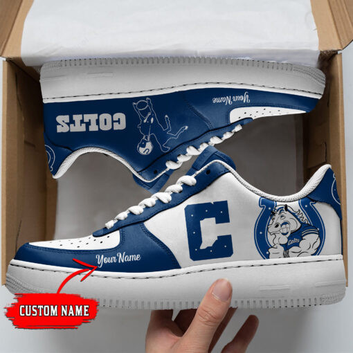 Tubopro Indianapolis Colts NFL Air Low-Top Sneakers Shoes For Men And Women