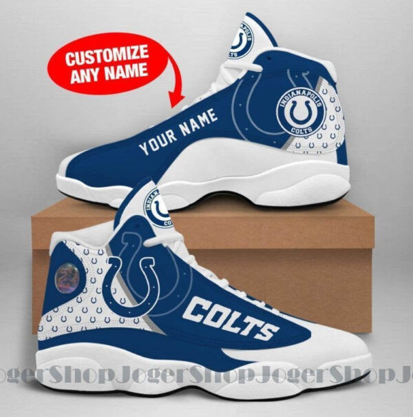Tubopro Indianapolis Colts NFL AJ13 Sneakers Shoes For Men And Women