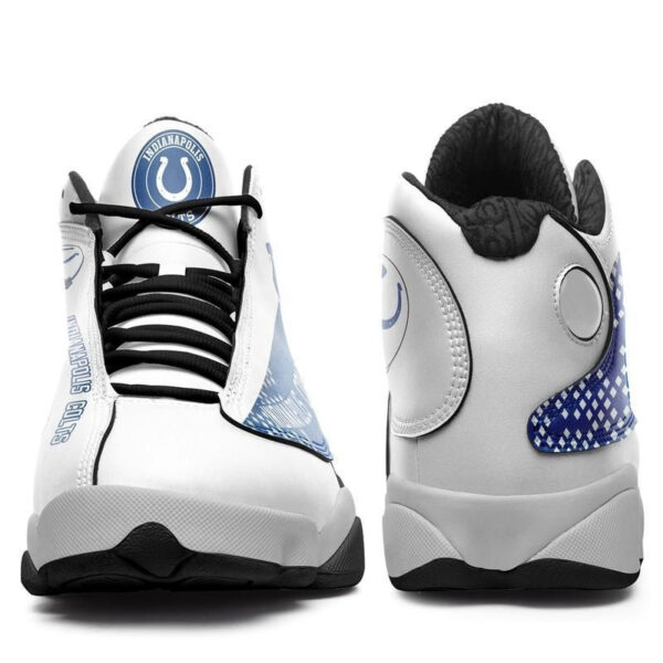 Tubopro Indianapolis Colts NFL AJ13 Sneakers Shoes For Men And Women - Image 6