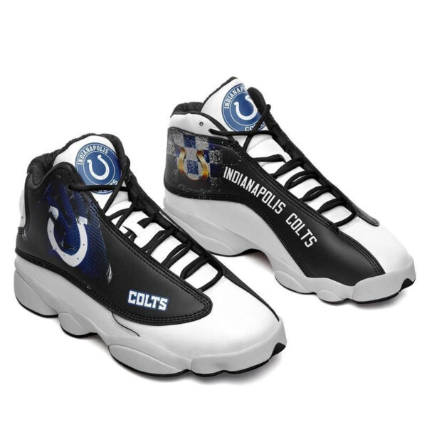 Tubopro Indianapolis Colts NFL AJ13 Sneakers Shoes For Men And Women - Image 6