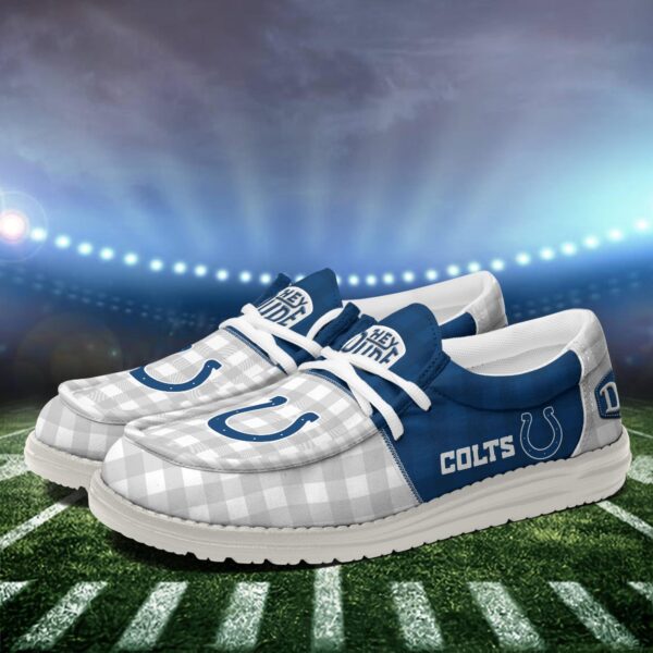 Tubopro Indianapolis Colts Personalized Hey Dude Shoes For Men And Women - Image 4