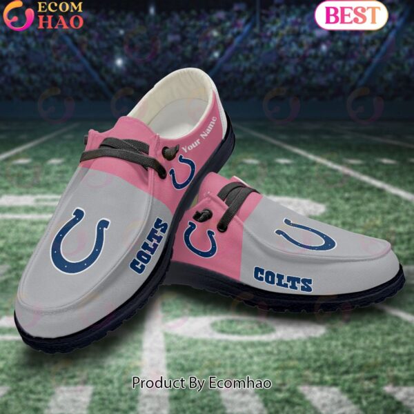 Tubopro Indianapolis Colts Personalized Hey Dude Shoes For Men And Women - Image 3