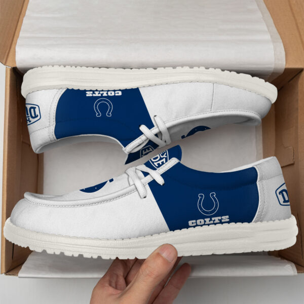 Tubopro Indianapolis Colts Personalized Hey Dude Shoes For Men And Women - Image 2
