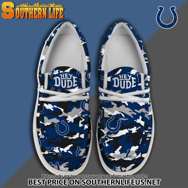 Tubopro Indianapolis Colts Personalized Hey Dude Shoes For Men And Women