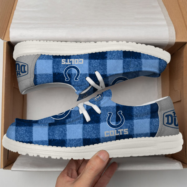 Tubopro Indianapolis Colts Personalized Hey Dude Shoes For Men And Women - Image 5
