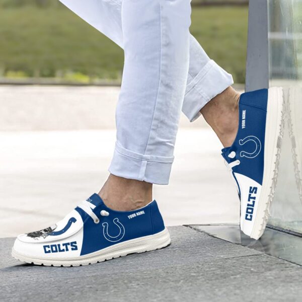 Tubopro Indianapolis Colts Personalized Hey Dude Shoes For Men And Women - Image 7