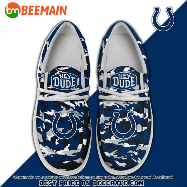 Tubopro Indianapolis Colts Personalized Hey Dude Shoes For Men And Women