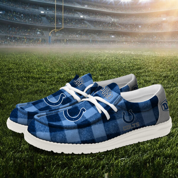 Tubopro Indianapolis Colts Personalized Hey Dude Shoes For Men And Women - Image 3