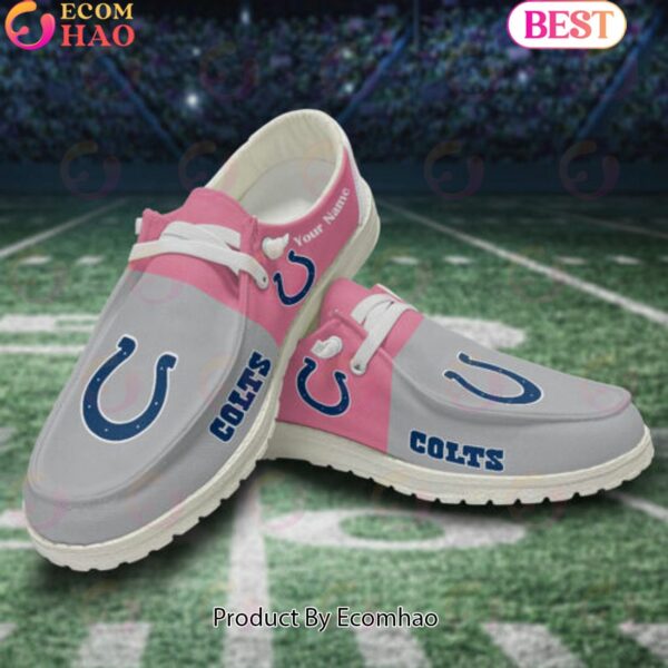 Tubopro Indianapolis Colts Personalized Hey Dude Shoes For Men And Women - Image 7