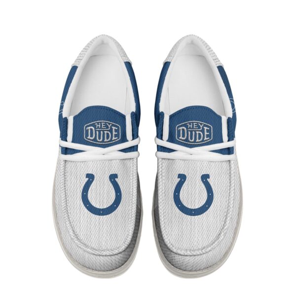 Tubopro Indianapolis Colts Personalized Hey Dude Shoes For Men And Women - Image 4
