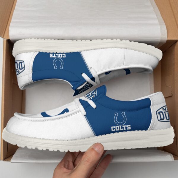 Tubopro Indianapolis Colts Personalized Hey Dude Shoes For Men And Women - Image 3