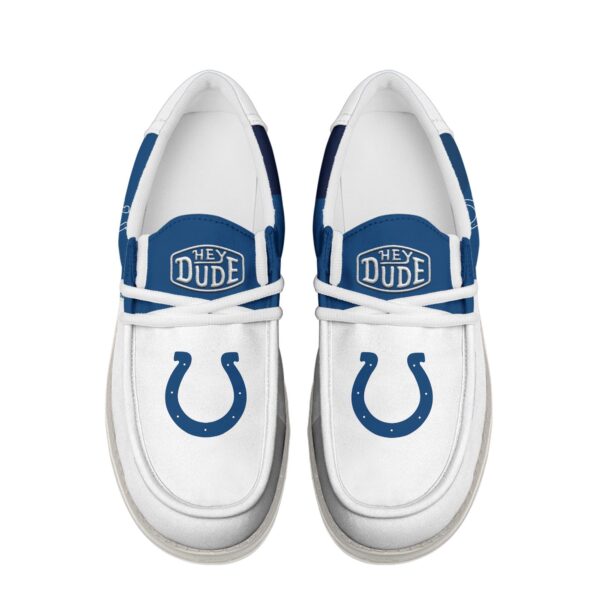 Tubopro Indianapolis Colts Personalized Hey Dude Shoes For Men And Women - Image 5