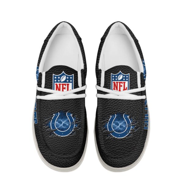 Tubopro Indianapolis Colts Personalized Hey Dude Shoes For Men And Women - Image 4