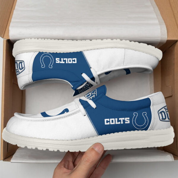 Tubopro Indianapolis Colts Personalized Hey Dude Shoes For Men And Women - Image 3
