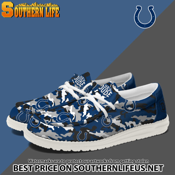 Tubopro Indianapolis Colts Personalized Hey Dude Shoes For Men And Women - Image 2