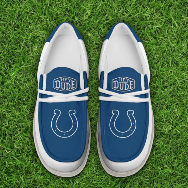 Tubopro Indianapolis Colts Personalized Hey Dude Shoes For Men And Women - Image 4