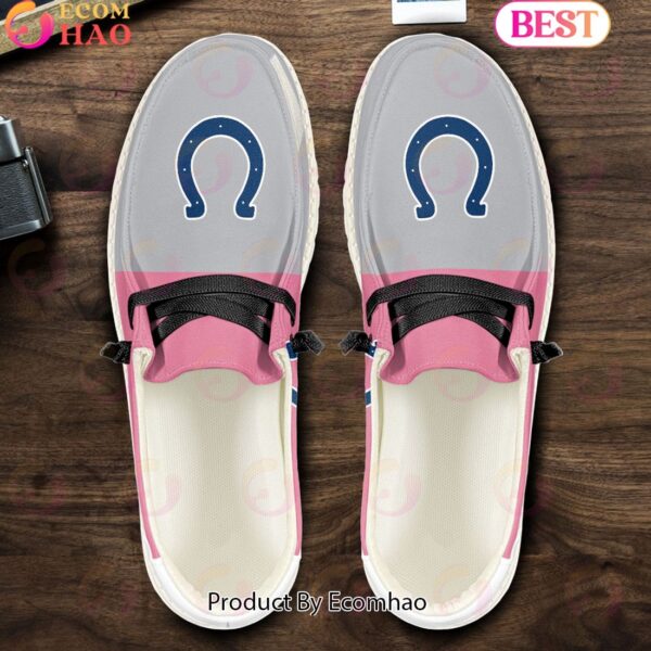 Tubopro Indianapolis Colts Personalized Hey Dude Shoes For Men And Women - Image 4