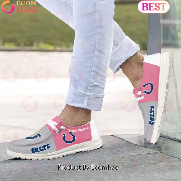 Tubopro Indianapolis Colts Personalized Hey Dude Shoes For Men And Women - Image 2