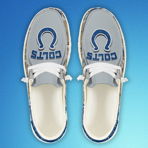 Tubopro Indianapolis Colts Personalized Hey Dude Shoes For Men And Women - Image 3