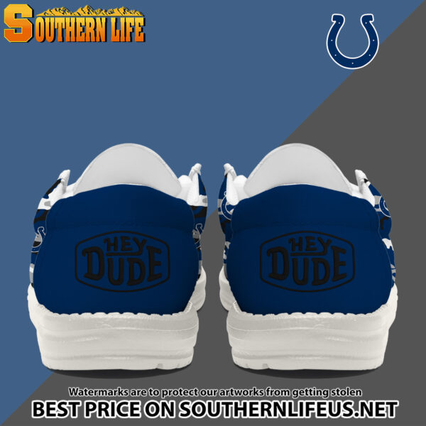 Tubopro Indianapolis Colts Personalized Hey Dude Shoes For Men And Women - Image 3
