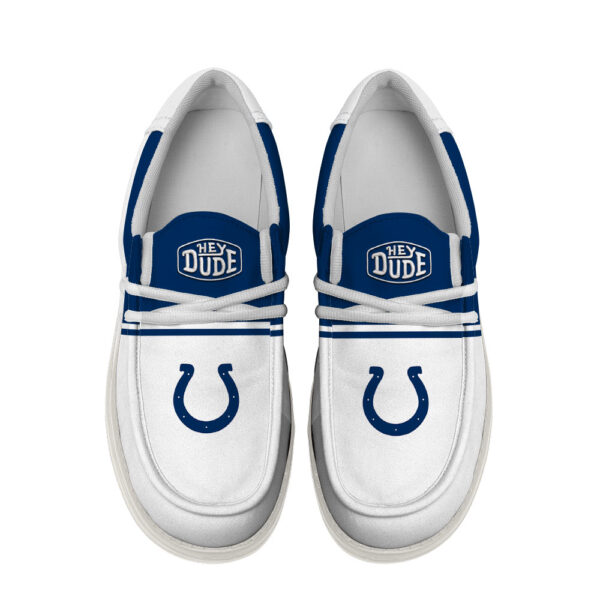 Tubopro Indianapolis Colts Personalized Hey Dude Shoes For Men And Women - Image 4