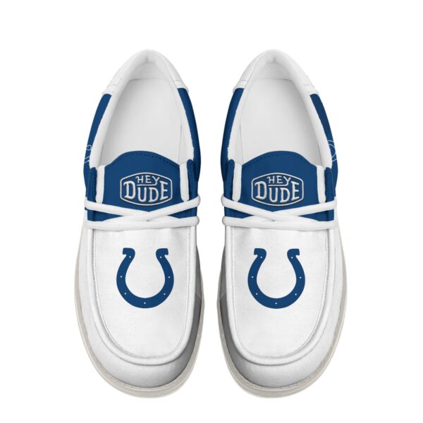 Tubopro Indianapolis Colts Personalized Hey Dude Shoes For Men And Women - Image 4