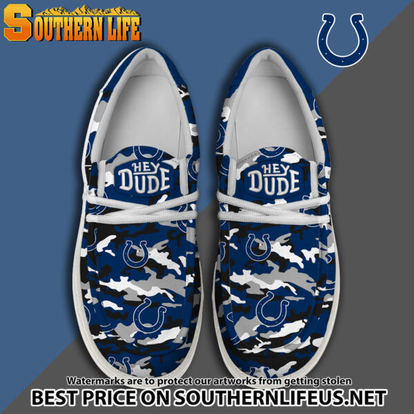 Tubopro Indianapolis Colts Personalized Hey Dude Shoes For Men And Women