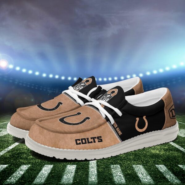 Tubopro Indianapolis Colts Personalized Hey Dude Shoes For Men And Women - Image 3