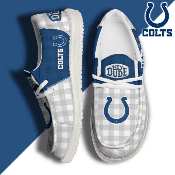 Tubopro Indianapolis Colts Personalized Hey Dude Shoes For Men And Women