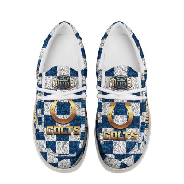 Tubopro Indianapolis Colts Personalized Hey Dude Shoes For Men And Women - Image 4