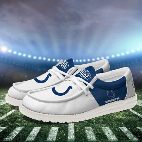 Tubopro Indianapolis Colts Personalized Hey Dude Shoes For Men And Women - Image 3