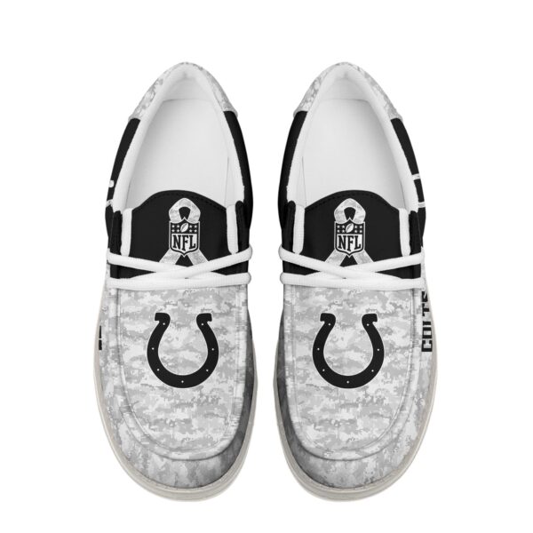 Tubopro Indianapolis Colts Personalized Hey Dude Shoes For Men And Women - Image 4