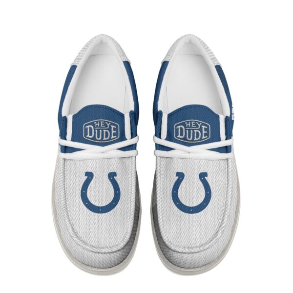 Tubopro Indianapolis Colts Personalized Hey Dude Shoes For Men And Women - Image 4