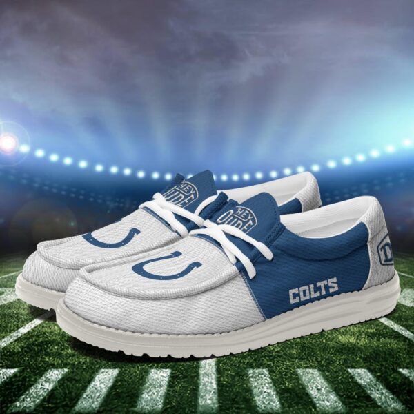 Tubopro Indianapolis Colts Personalized Hey Dude Shoes For Men And Women - Image 3