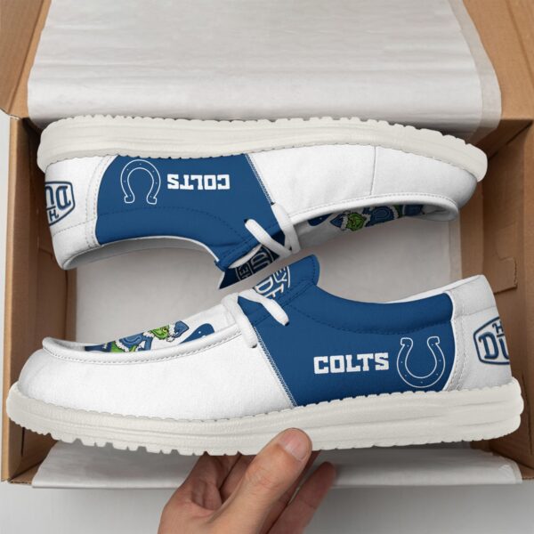 Tubopro Indianapolis Colts Personalized Hey Dude Shoes For Men And Women - Image 3