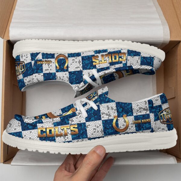 Tubopro Indianapolis Colts Personalized Hey Dude Shoes For Men And Women - Image 2