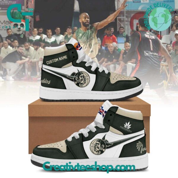 Tubopro Indios de Mayaguez AJ1 High Sneakers Shoes For Men And Women