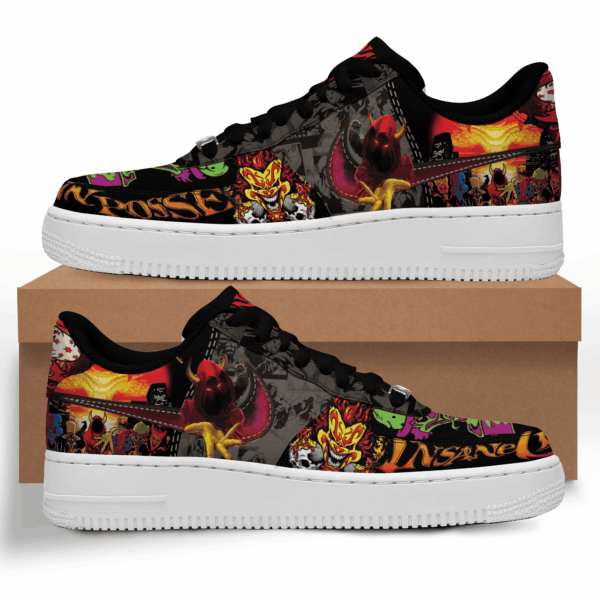 Tubopro Insane Clown Posse Air Low-Top Sneakers Shoes For Men And Women - Image 6