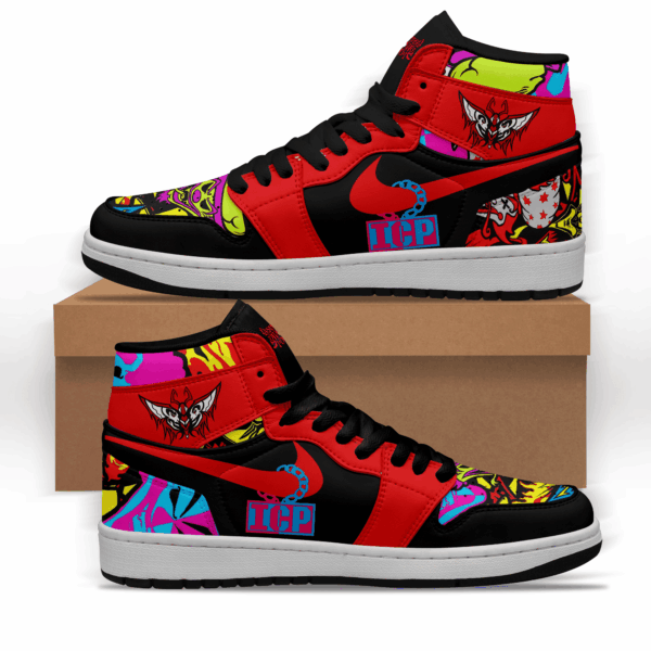 Tubopro Insane Clown Posse AJ1 High Sneakers Shoes For Men And Women