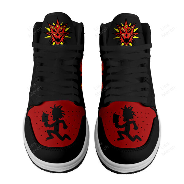 Tubopro Insane Clown Posse AJ1 High Sneakers Shoes For Men And Women - Image 2