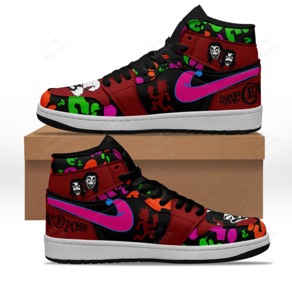 Tubopro Insane Clown Posse AJ1 High Sneakers Shoes For Men And Women