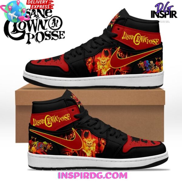 Tubopro Insane Crown Posse Psychopathic AJ1 High Sneakers Shoes For Men And Women