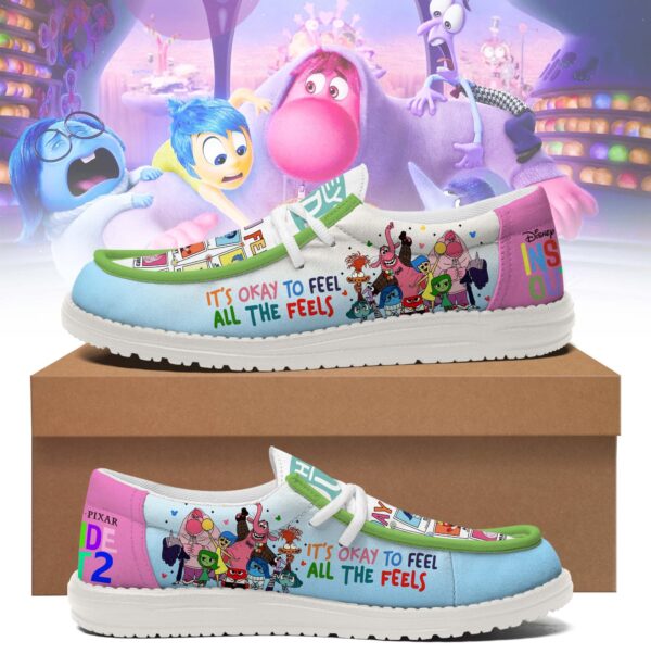 Tubopro Inside Out 2 Personalized Hey Dude Shoes For Men And Women