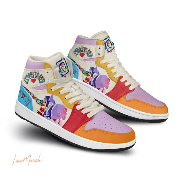 Tubopro Inside Out AJ1 High Sneakers Shoes For Men And Women - Image 2