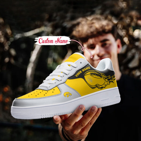 Tubopro Iowa Hawkeyes NCAA Air Low-Top Sneakers Shoes For Men And Women