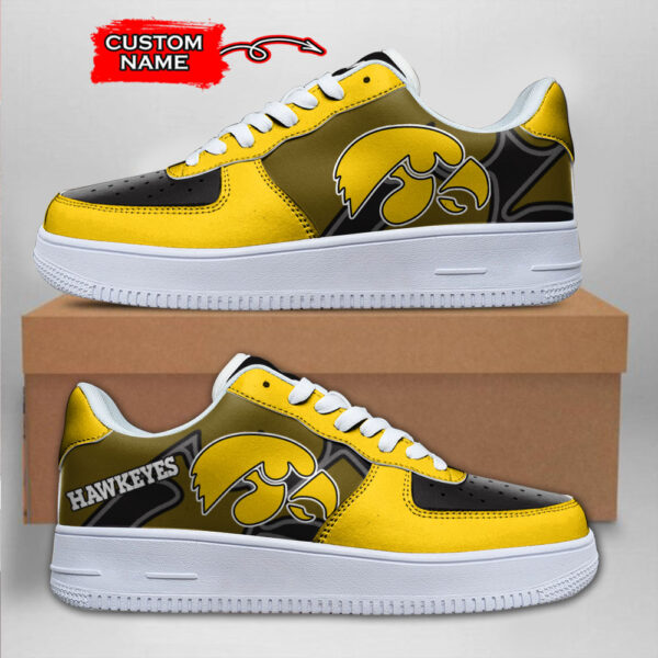 Tubopro Iowa Hawkeyes NCAA Air Low-Top Sneakers Shoes For Men And Women
