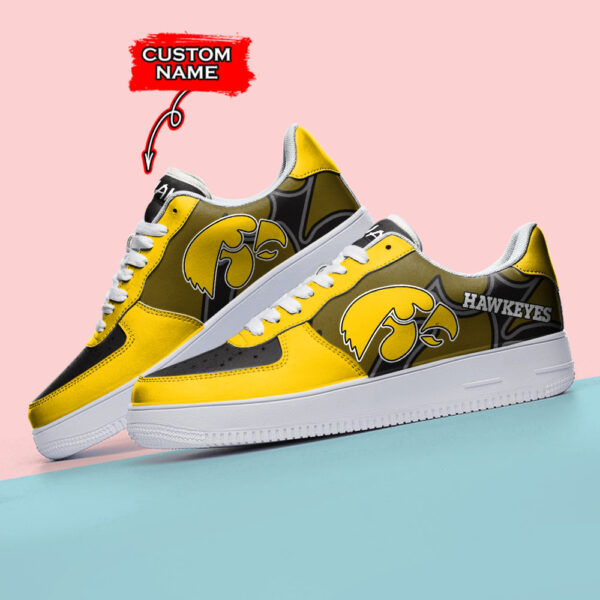 Tubopro Iowa Hawkeyes NCAA Air Low-Top Sneakers Shoes For Men And Women - Image 3
