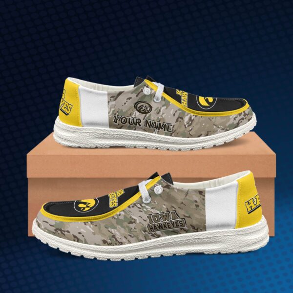 Tubopro Iowa Hawkeyes Personalized Hey Dude Shoes For Men And Women - Image 2