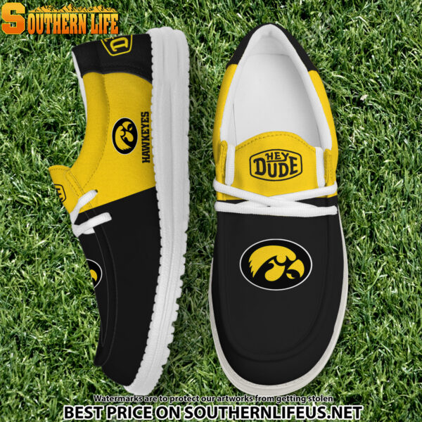 Tubopro Iowa Hawkeyes Personalized Hey Dude Shoes For Men And Women