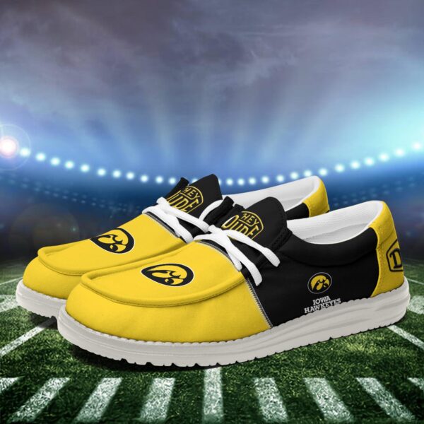 Tubopro Iowa Hawkeyes Personalized Hey Dude Shoes For Men And Women - Image 4